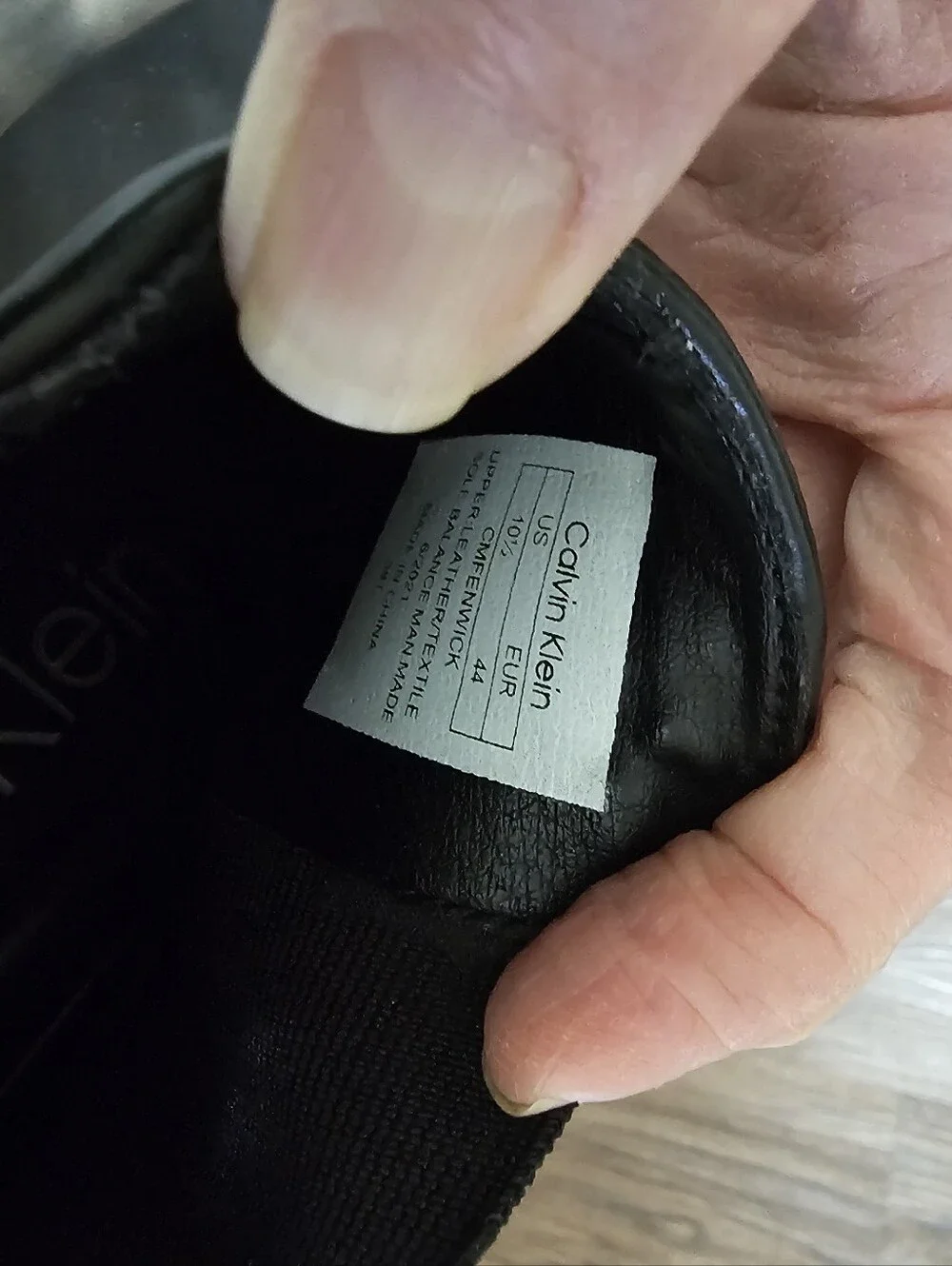 Calvin Klein mens chelsea